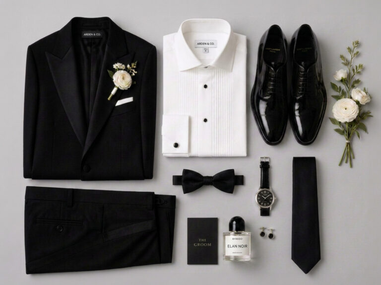 Formalwear vendor at the Buffalo Bridal Show offering suits and tuxedos for weddings and special events