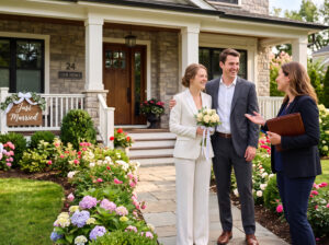 Home financing services vendor at the Buffalo Bridal Show offering mortgage and loan solutions